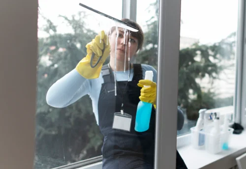 Nettoyage de vitres intérieures et extérieures à Saint-Dézéry